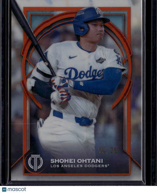 2026 Topps Tribute Shohei Ohtani #1 Orange /25