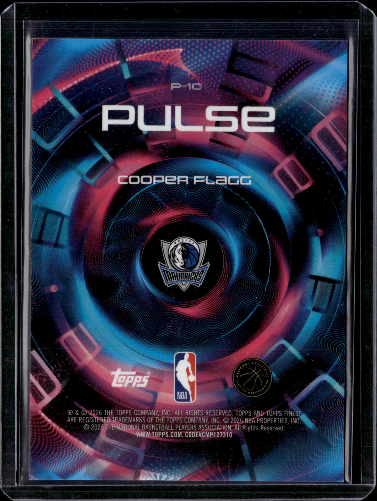 2026 Topps Finest Cooper Flagg Pulse #P-10 RC