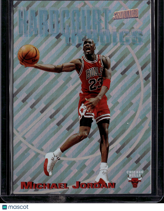 1997 Topps Stadium Club Hardcourt Heroics Michael Jordan #H1