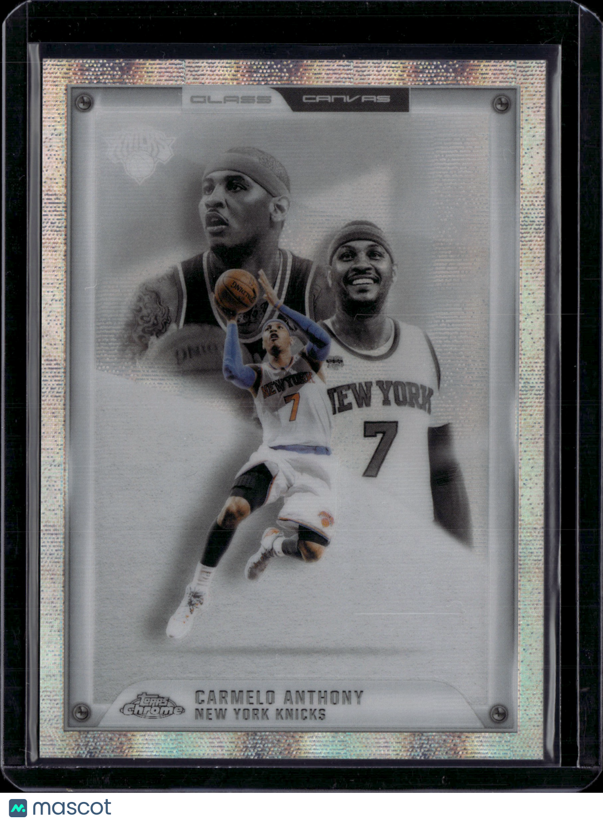 2026 Topps Chrome Basketball Glass Canvas Carmelo Anthony #GC-20