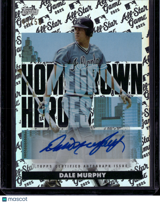 2025 Topps Baseball ASG Mega Box Dale Murphy Homegrown Heroes Autograph /50