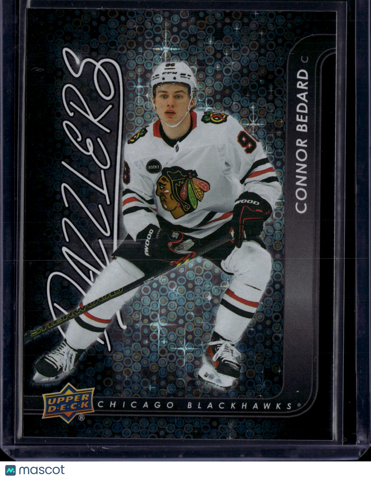 2024 Upper Deck Series 1 Dazzlers Connor Bedard #DZ-13 Black