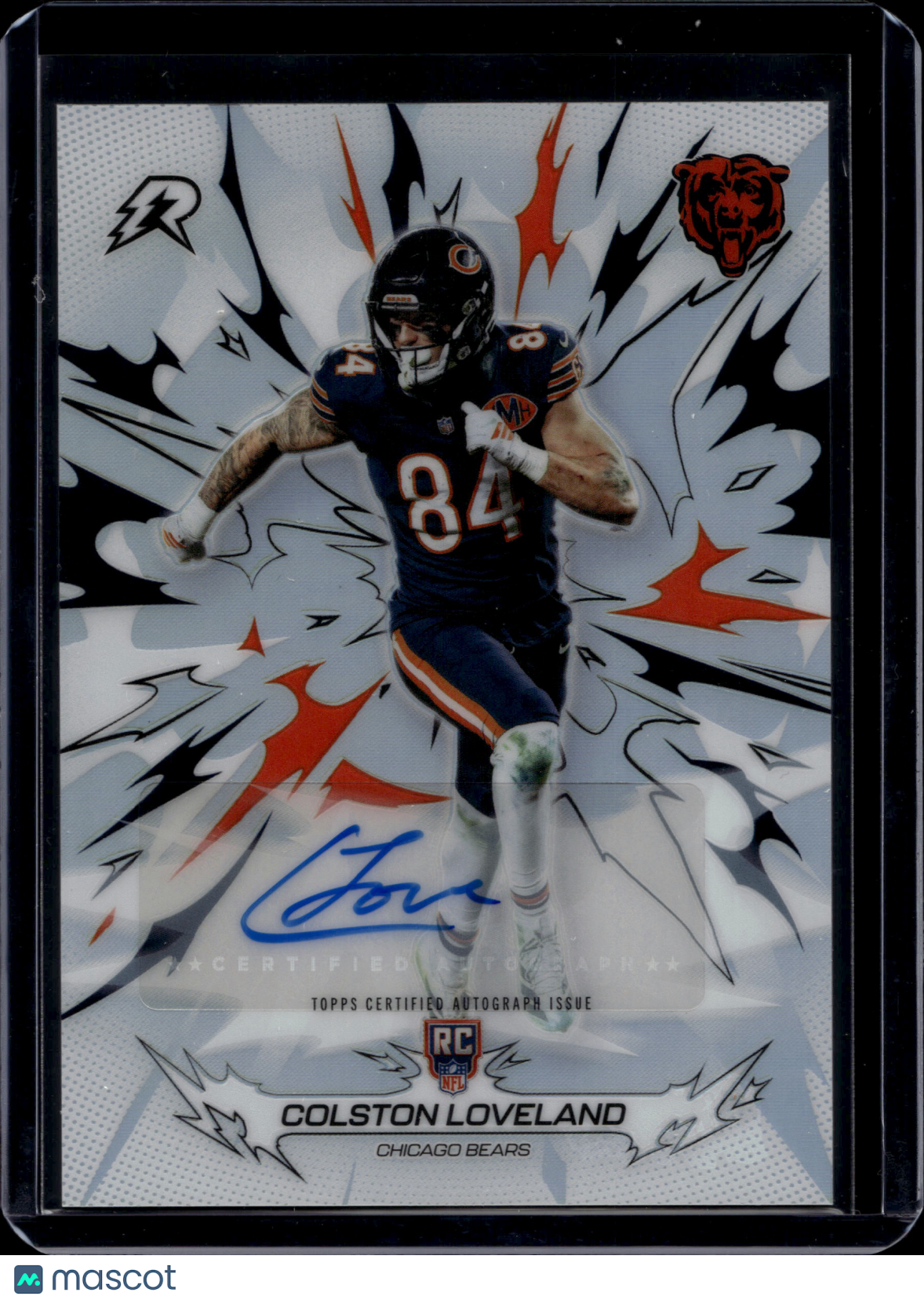 2026 Topps Rip Colston Loveland #116 RC Auto