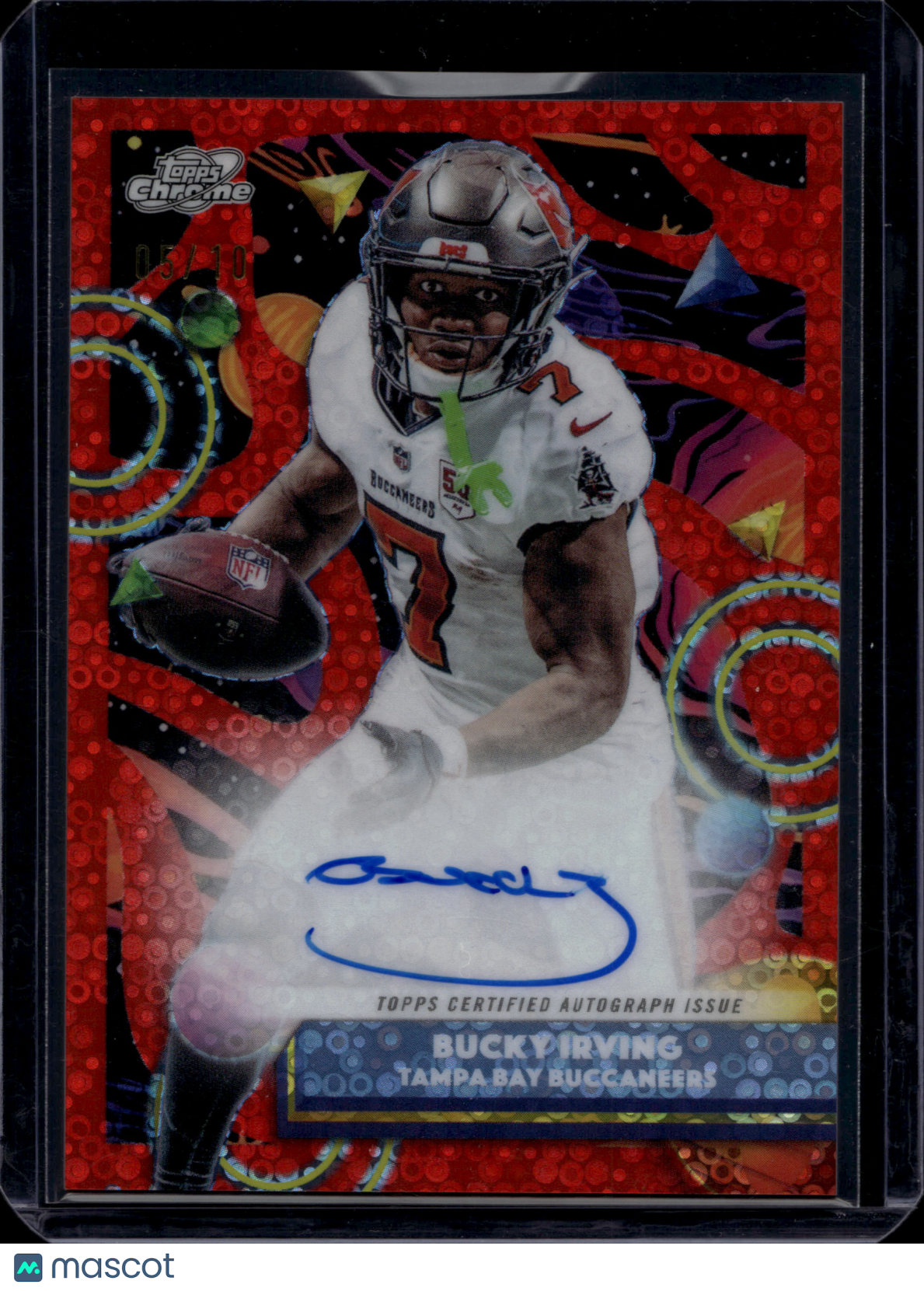 2025 Topps Chrome Cosmic Bucky Irving Auto /10 Lunar Box