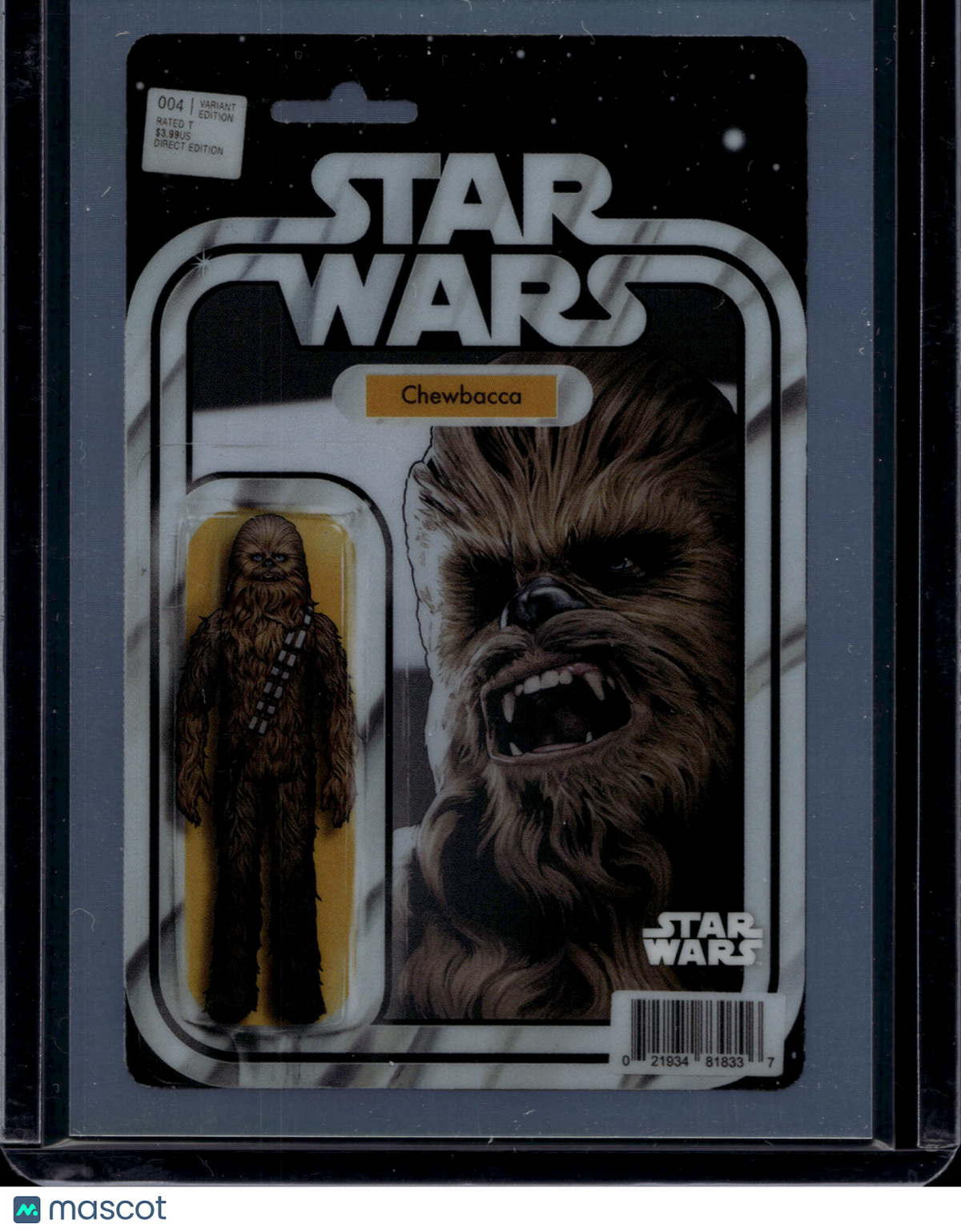 2026 Topps Chrome Star Wars Comicfractor Chewbacca #VC-17