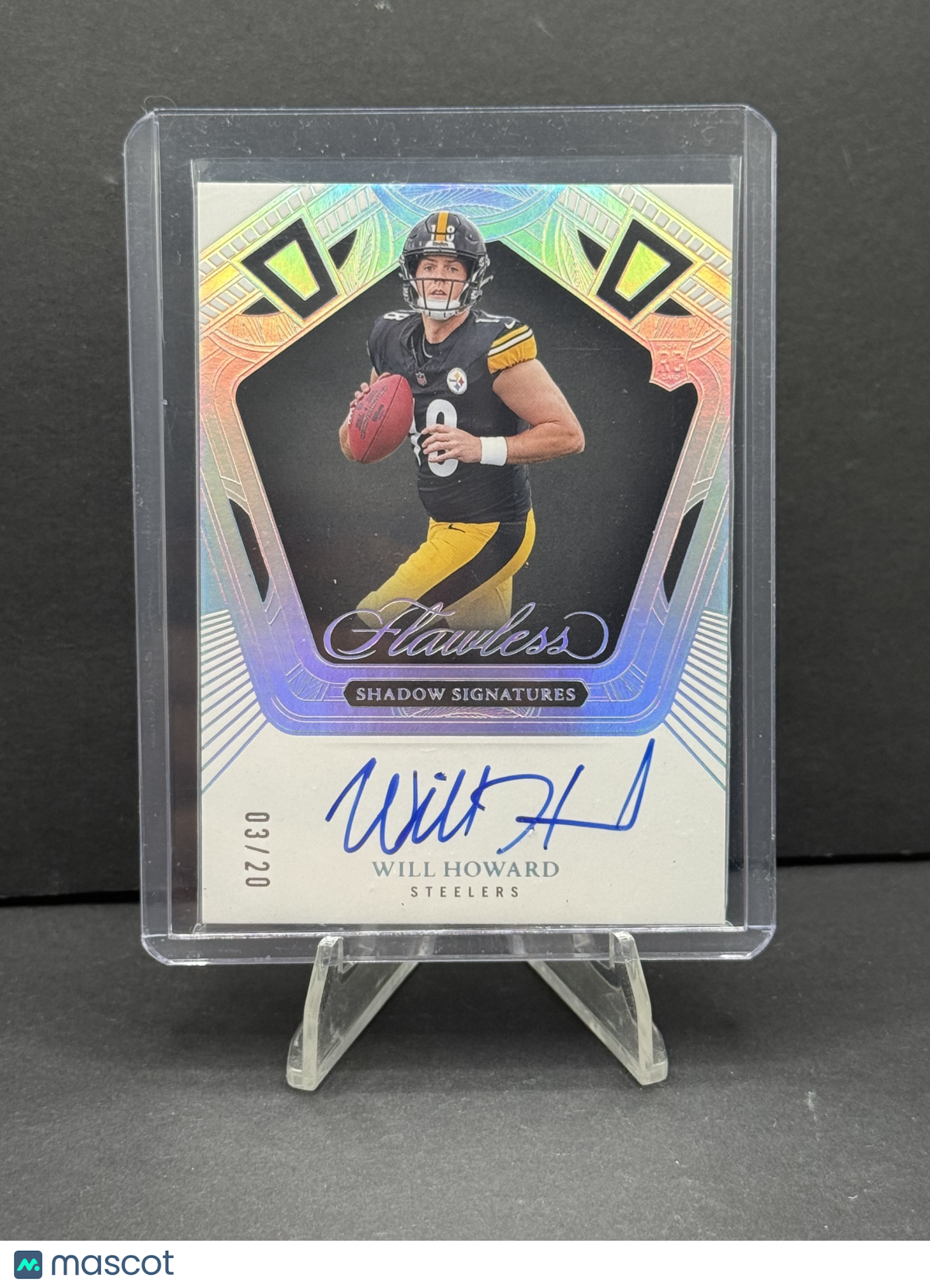 2026 Panini Flawless Will Howard #RSS-WHD Auto /20