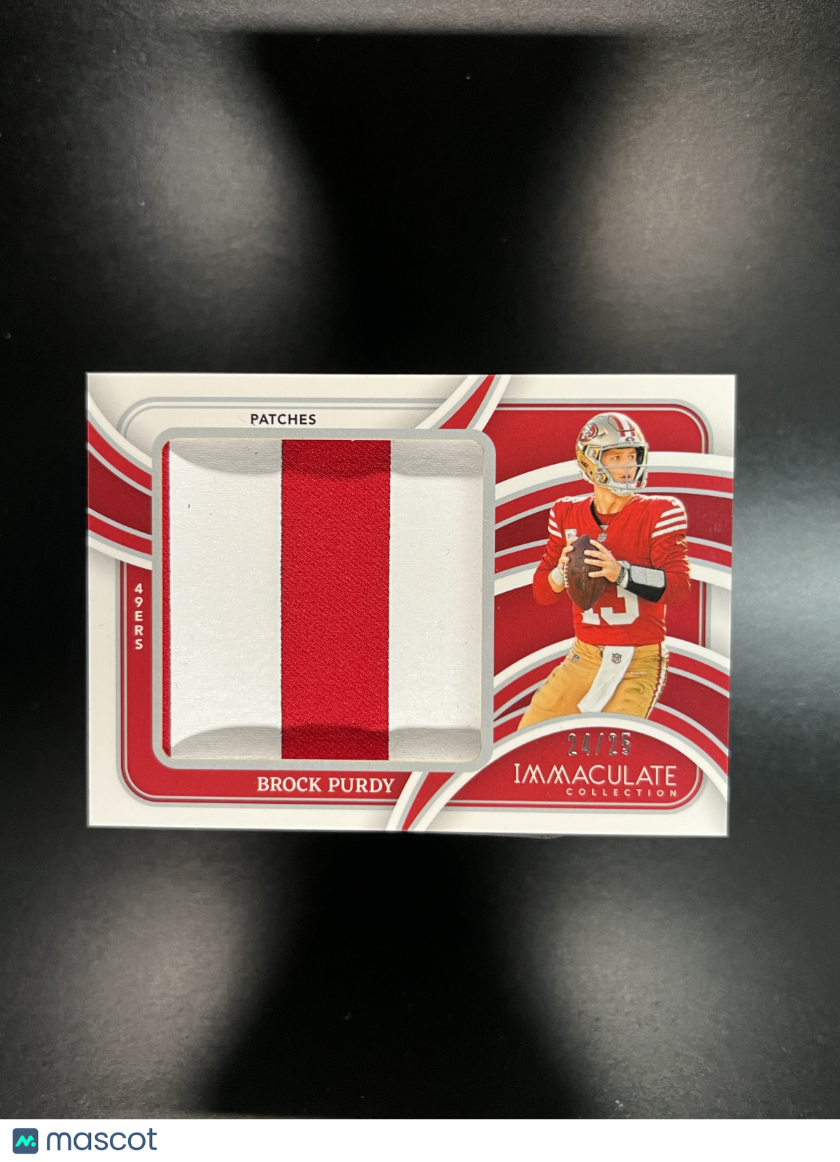 2024 Panini Immaculate Collection Brock Purdy #IL-BPY Patch Memorabilia /25