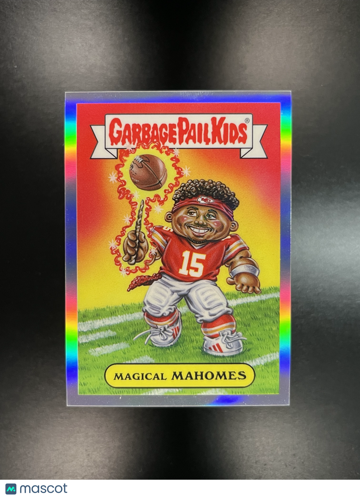 2026 Bowman Chrome x Garbage Pail Kids NFL Patrick Mahomes II Patrick Mahomes SP