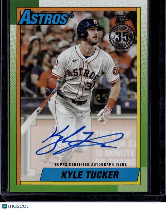 2025 Topps 1990 Topps Baseball Kyle Tucker #90A-KT Autograph