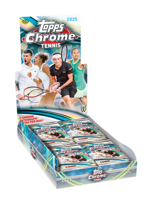 2025 Topps Chrome Tennis Hobby Box