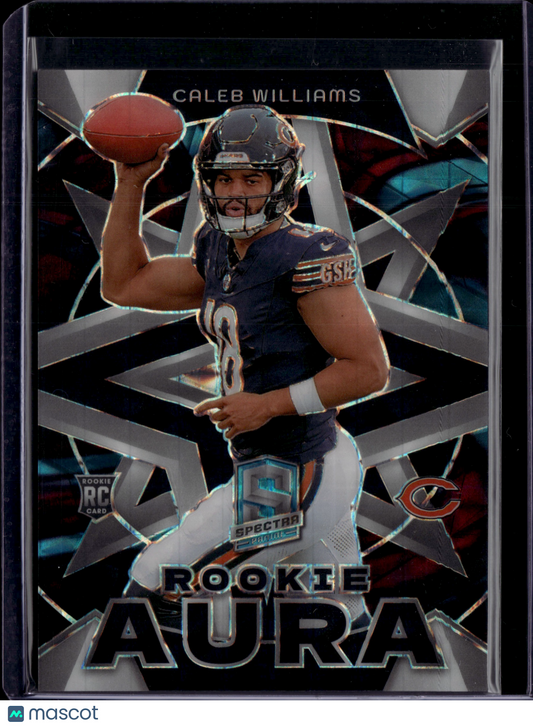 2024 Panini Spectra Prizm Caleb Williams #RA-CWS Aura RC 50/50