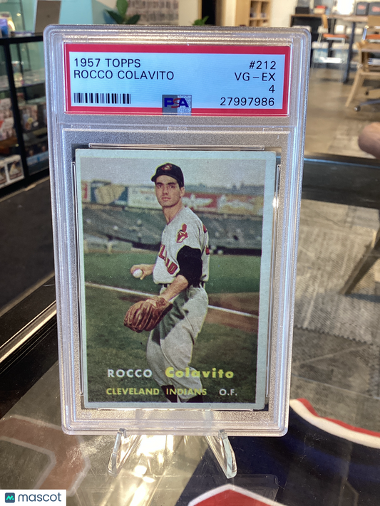 1957 Topps Rocco Colavito #212 PSA 4