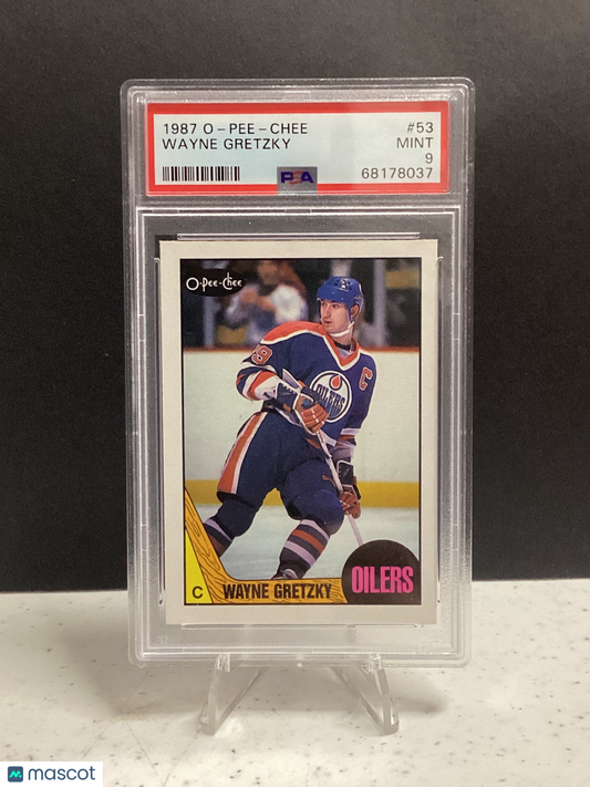 1987 O-Pee-Chee Wayne Gretzky #53 PSA 9