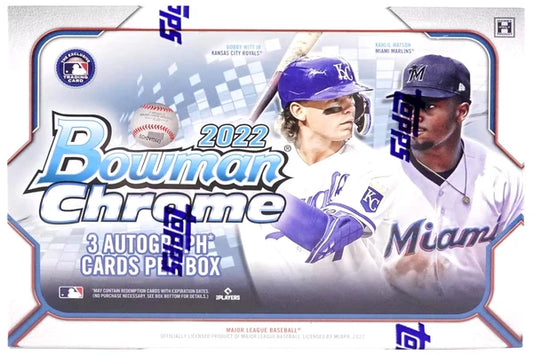 2022 Bowman Chrome Baseball HTA Choice Box