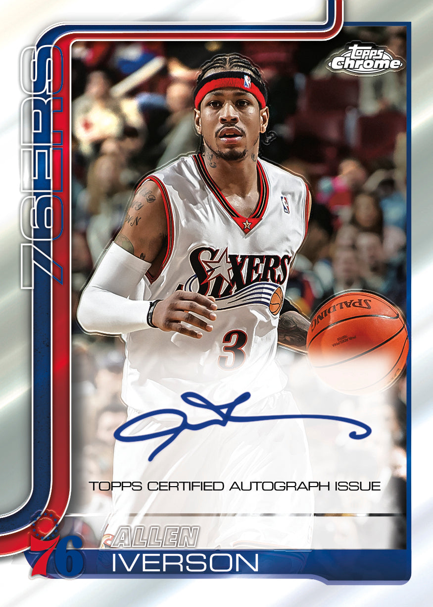 2025/26 Topps Chrome Basketball Mega Box