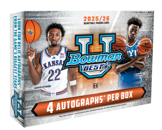 2025-26 Bowman University Best Basketball Hobby Box