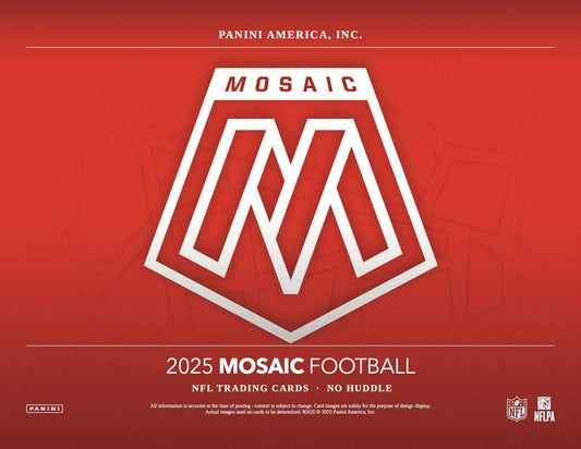 2025 Panini Mosaic No Huddle Football Box (PRESALE)