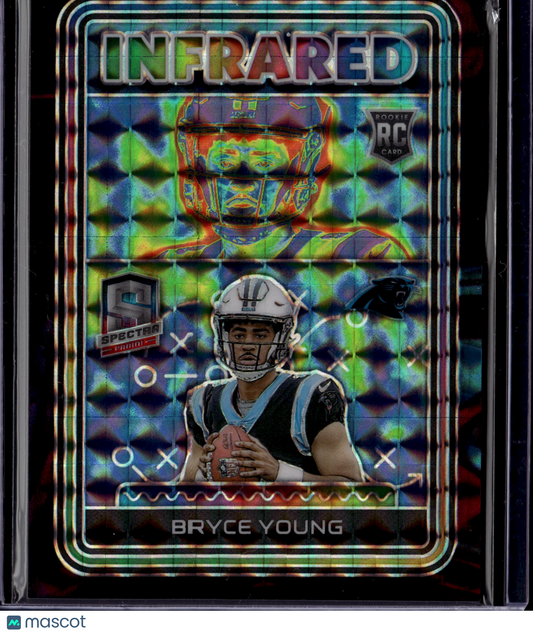 2023 Panini Spectra Prizm Infrared Bryce Young #I-BY RC 07/50