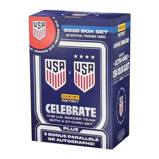 2025-26 Panini USMNT/USWNT Soccer Box Set