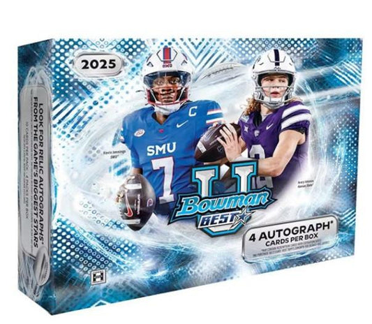 2025 Bowman University Best Football Hobby Box (PRESALE)