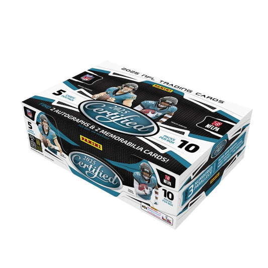 2025 Panini Certified Football Hobby Box (PRESALE)