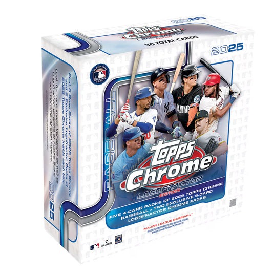 2025 Topps Chrome Baseball Logofractor Edition Box