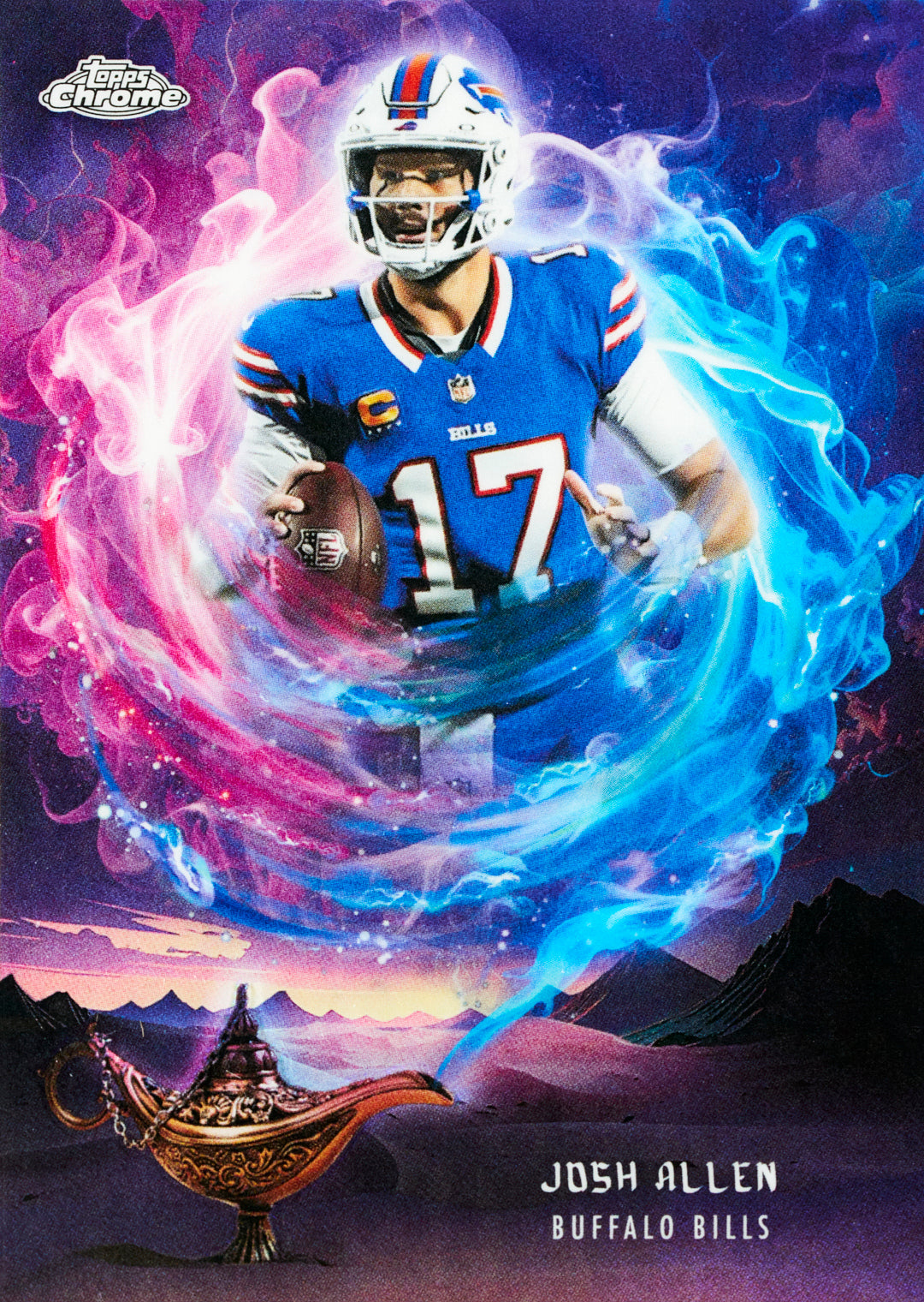 2025 Topps Chrome Football Hobby Box