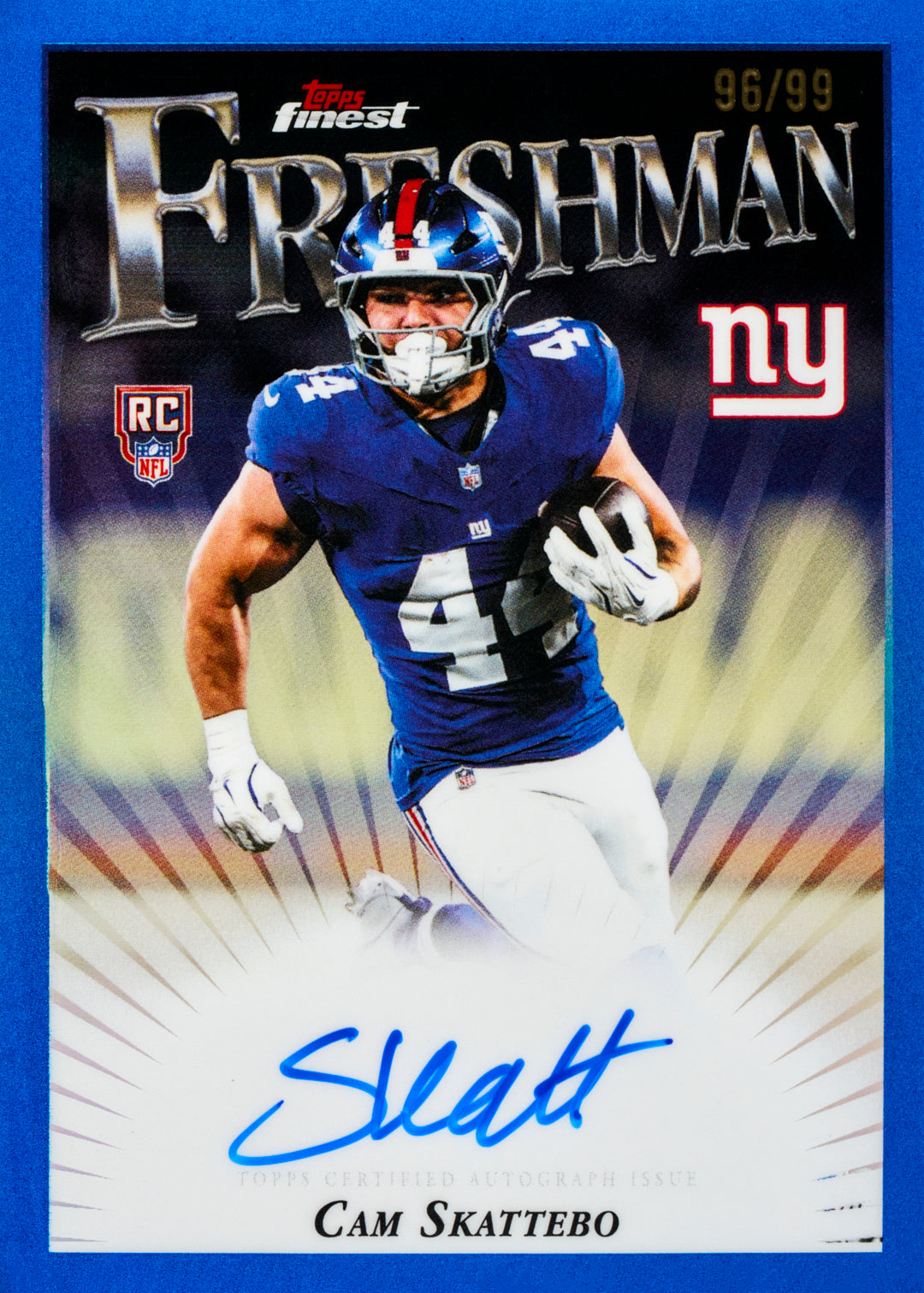 2025 Topps Finest Football Hobby Box