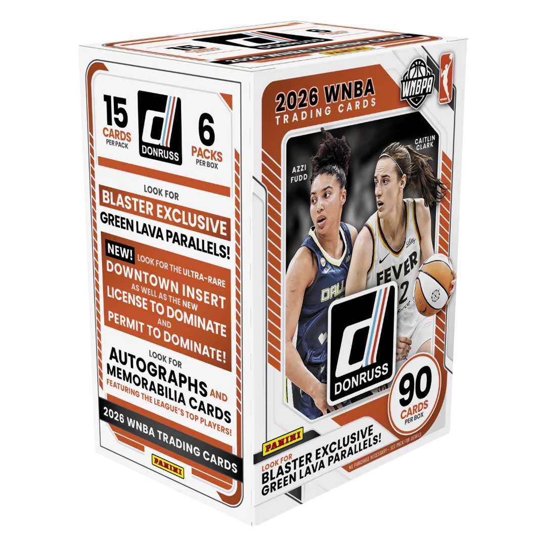 2026 Panini Donruss WNBA Basketball Hobby Blaster Box (Green Lava parallels!)