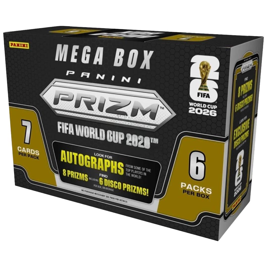 2026 Panini Prizm FIFA World Cup Soccer Mega Hobby Box