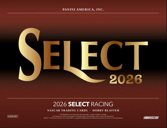 2026 Panini Select NASCAR Racing Hobby Blaster Box