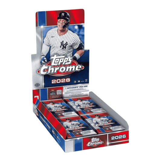 2026 Topps Chrome Baseball Hobby Box