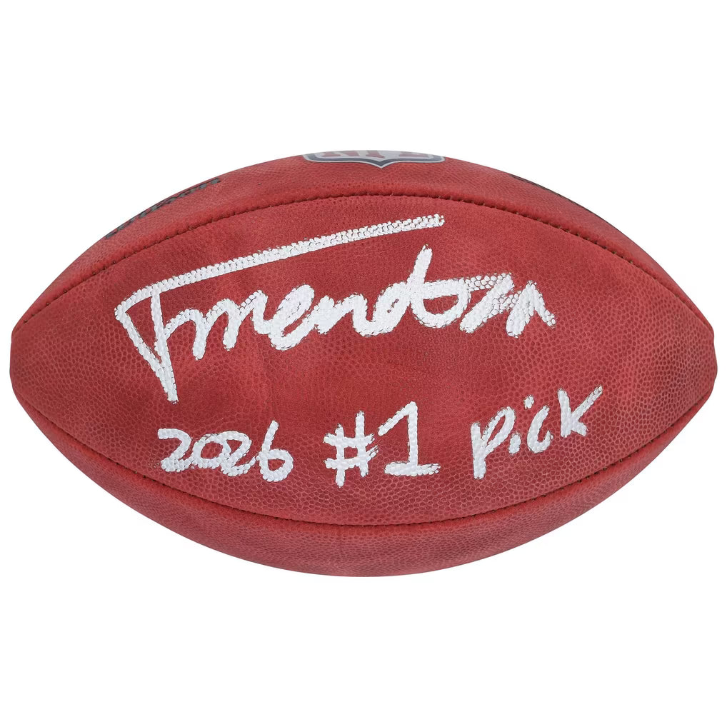 2026 Under Wraps Autographed NFL Footballs - Single Mystery Box
