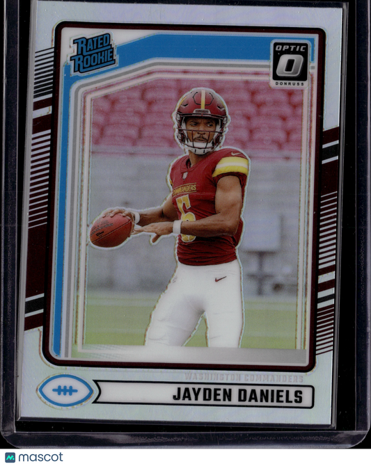 2024 Panini Donruss Optic Jayden Daniels Silver #389