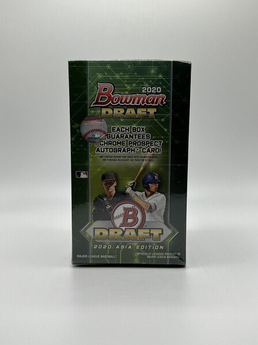 2020 BOWMAN DRAFT ASIA EDITION BASEBALL SEALED BOX 1 AUTO!