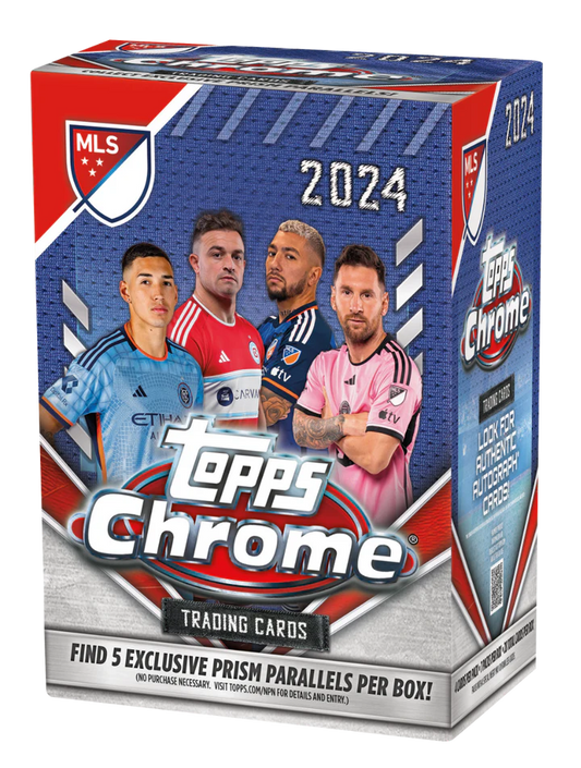 2024 Topps Chrome Major League Soccer Blaster Box