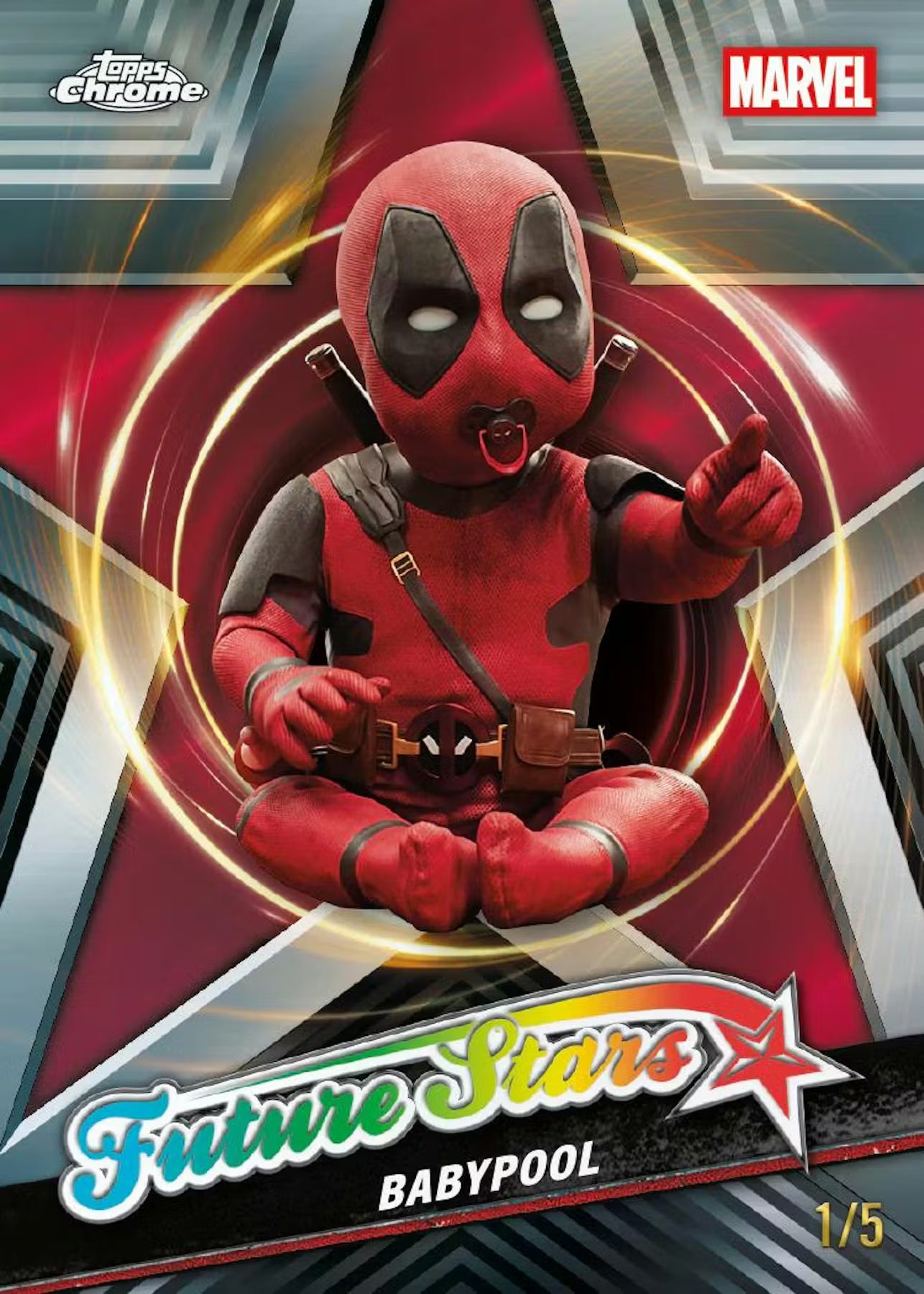 2025 Topps Chrome Deadpool Blaster Box