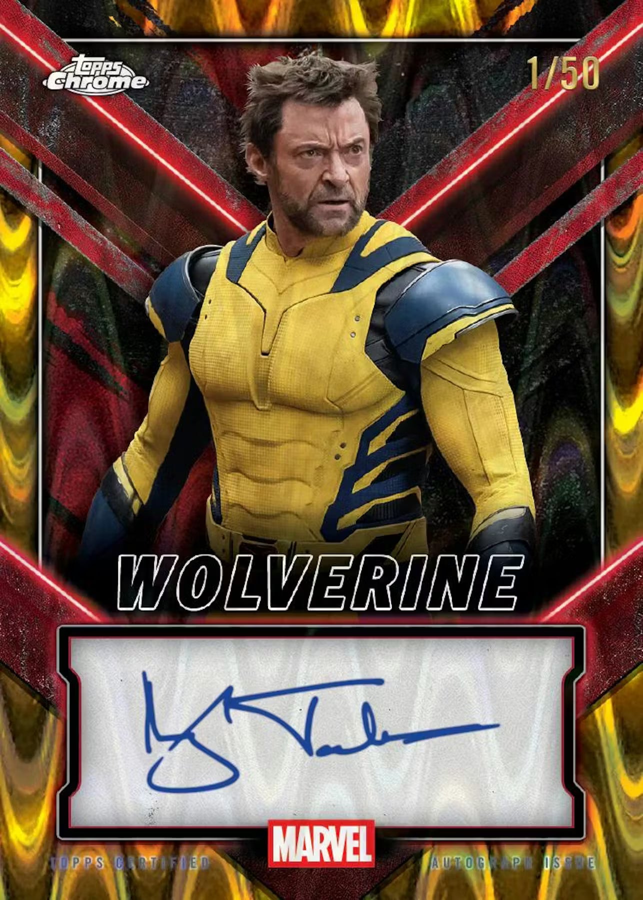 2025 Topps Chrome Deadpool Blaster Box