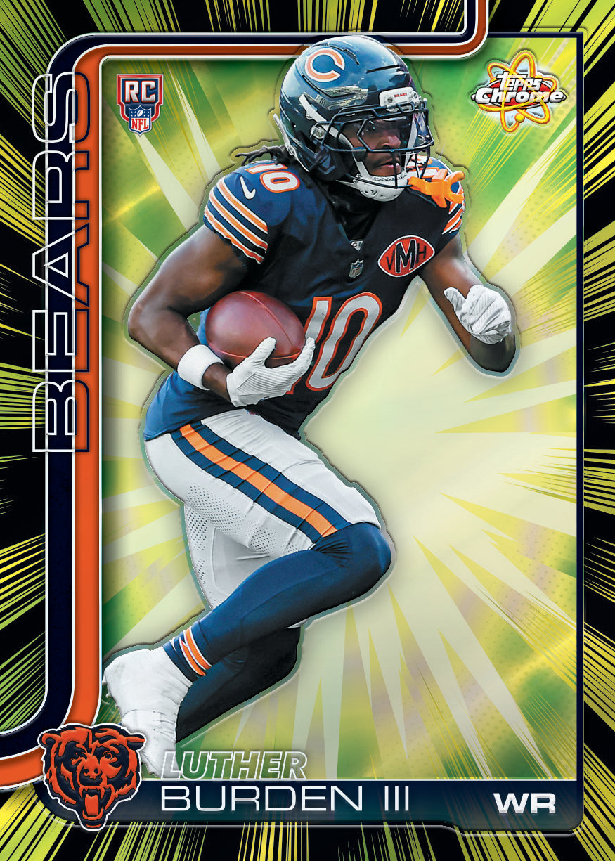 2025 Topps Chrome Football Hobby Box