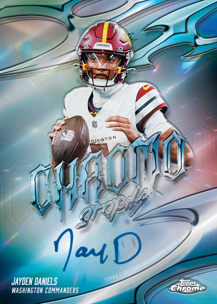 2025 Topps Chrome Football Hobby Box