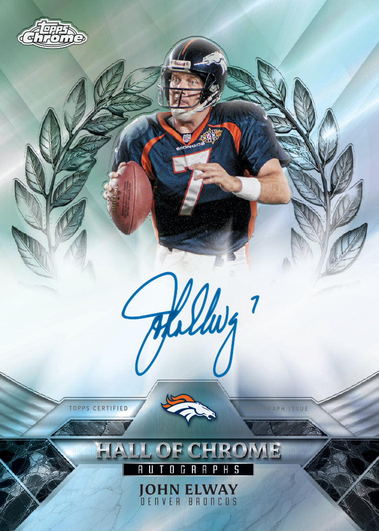 2025 Topps Chrome Football Hobby Box