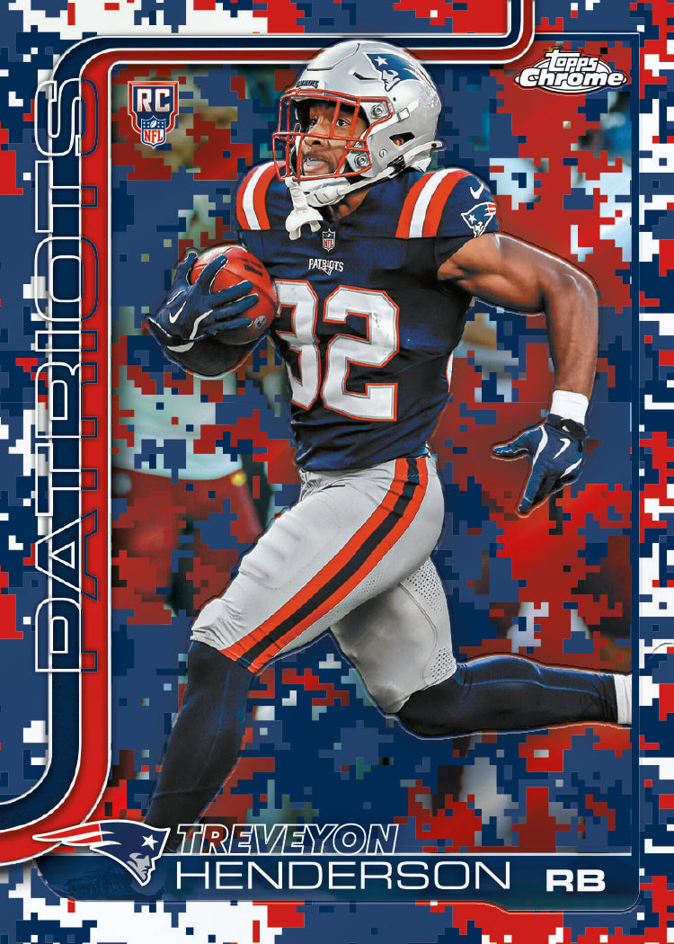 2025 Topps Chrome Football Hobby Box