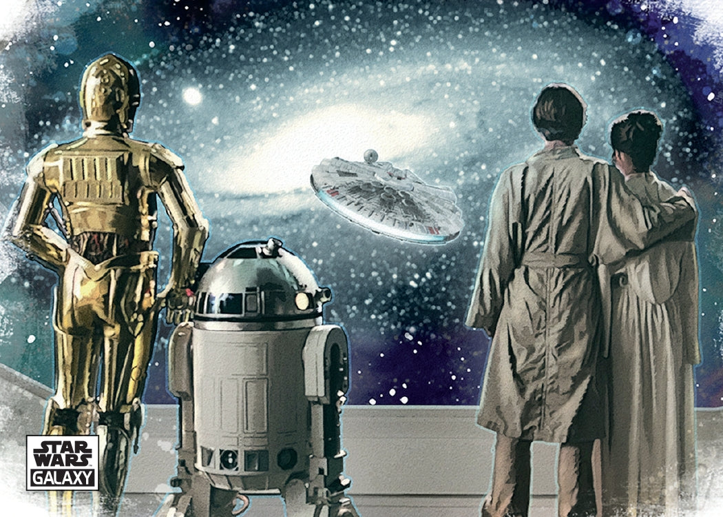 2025 Topps Star Wars Chrome Galaxy Hobby Box (PRESALE)