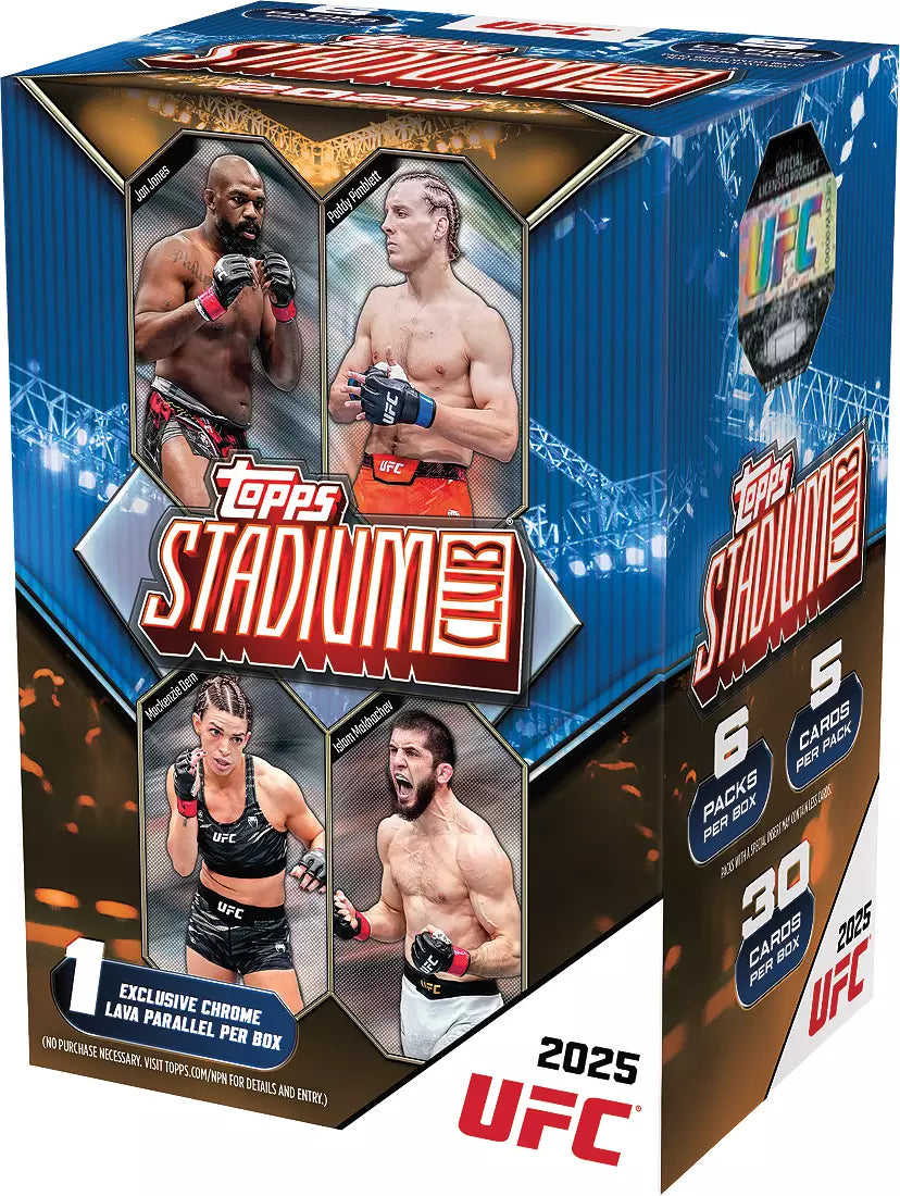 2025 Topps Stadium Club UFC Blaster Box (PRESALE)