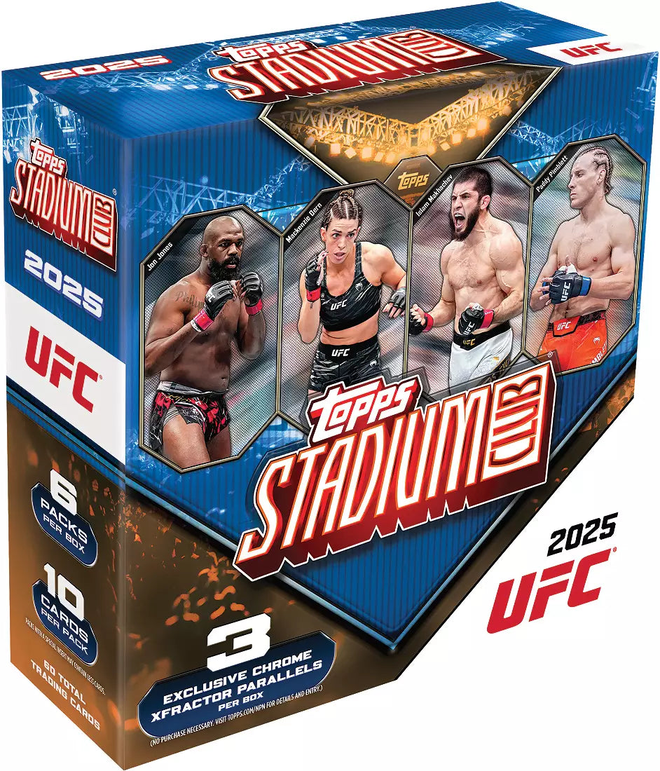 2025 Topps Stadium Club UFC Mega Box (PRESALE)
