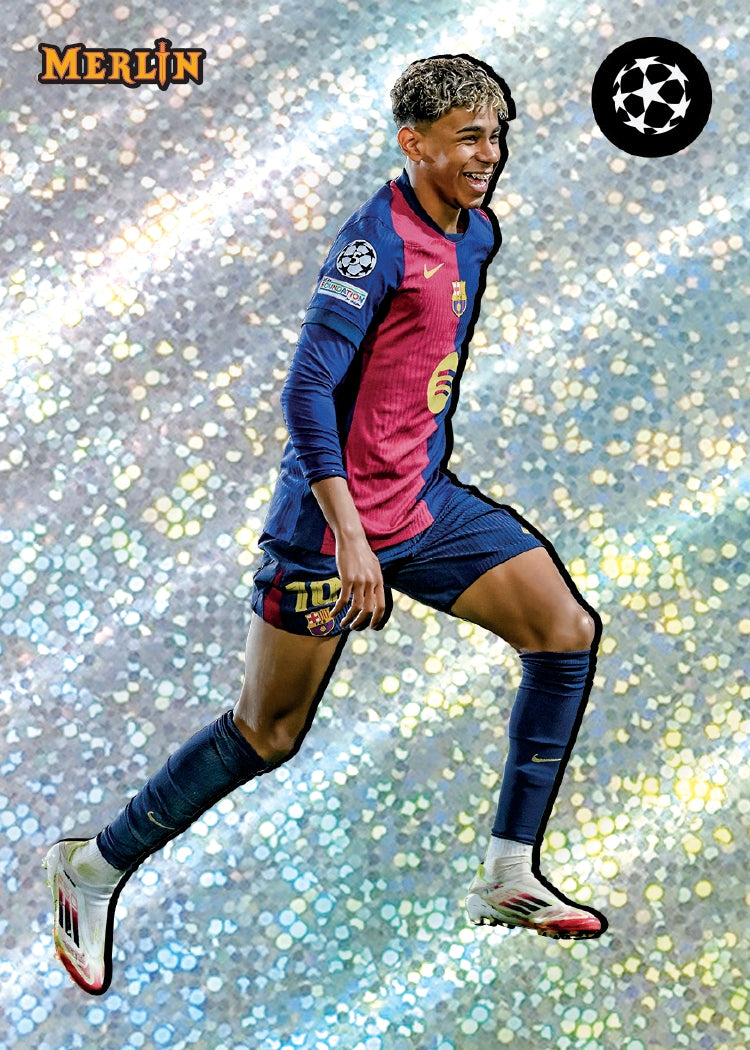 2024/25 Topps Chrome Merlin UEFA Club Competitions Soccer Hobby Box