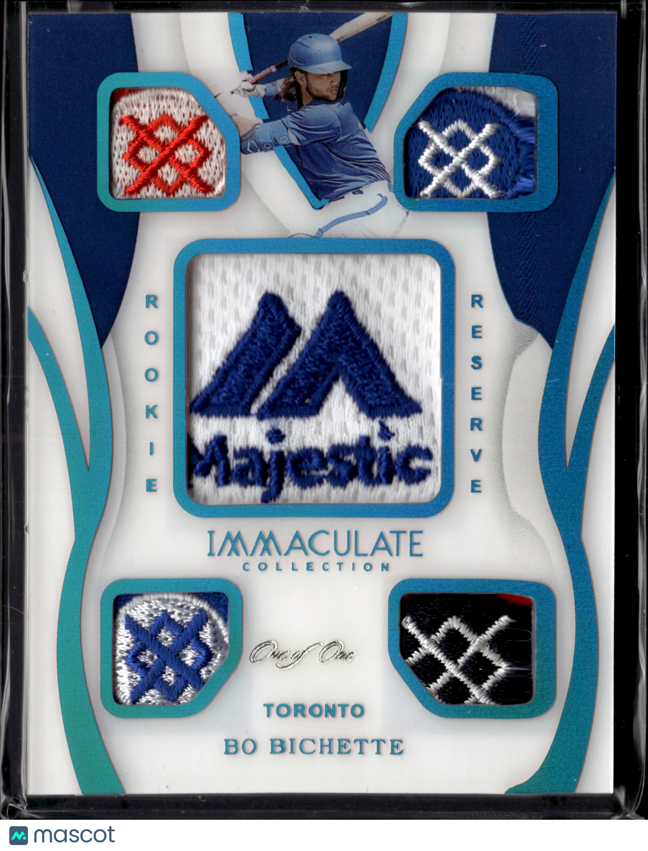 2020 Panini Immaculate Collection Rookie Reserve Bo Bichette 1/1 #RR-BO Patch