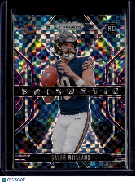 2024 Panini Prizm Prizmatic Caleb Williams #PP-1 Checkerboard /49 RC