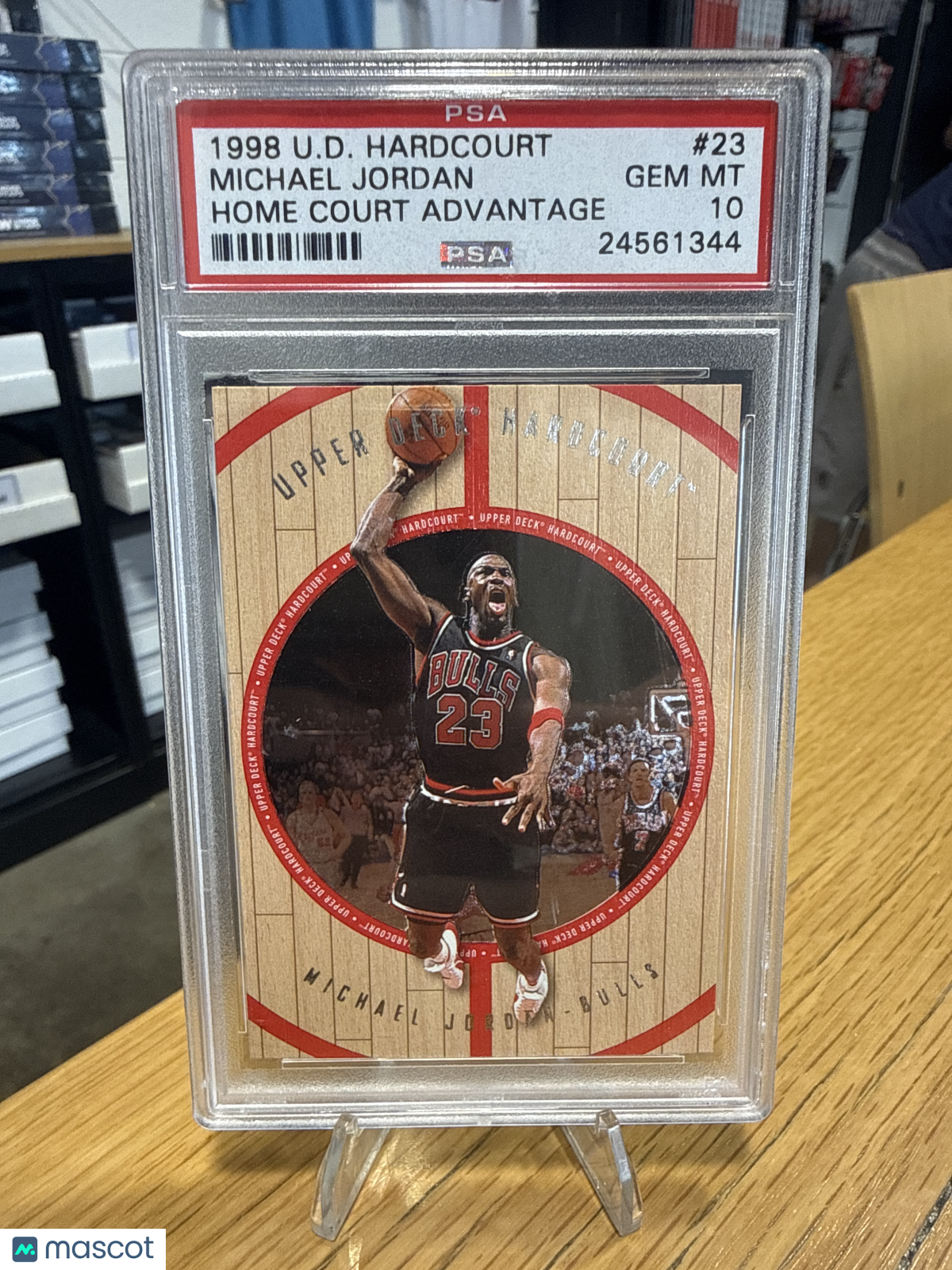 1998 Upper Deck Hardcourt Michael Jordan #23 PSA 10