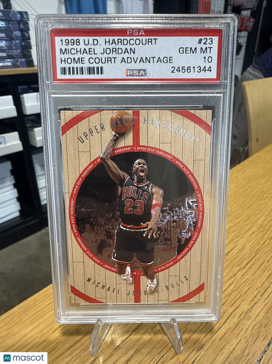 1998 Upper Deck Hardcourt Michael Jordan #23 PSA 10